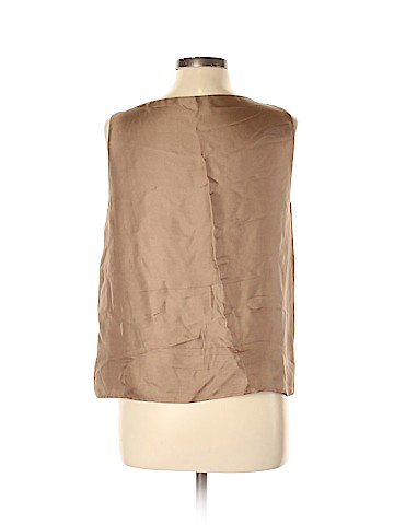 Emporio Armani Sleeveless Silk Top (view 2)