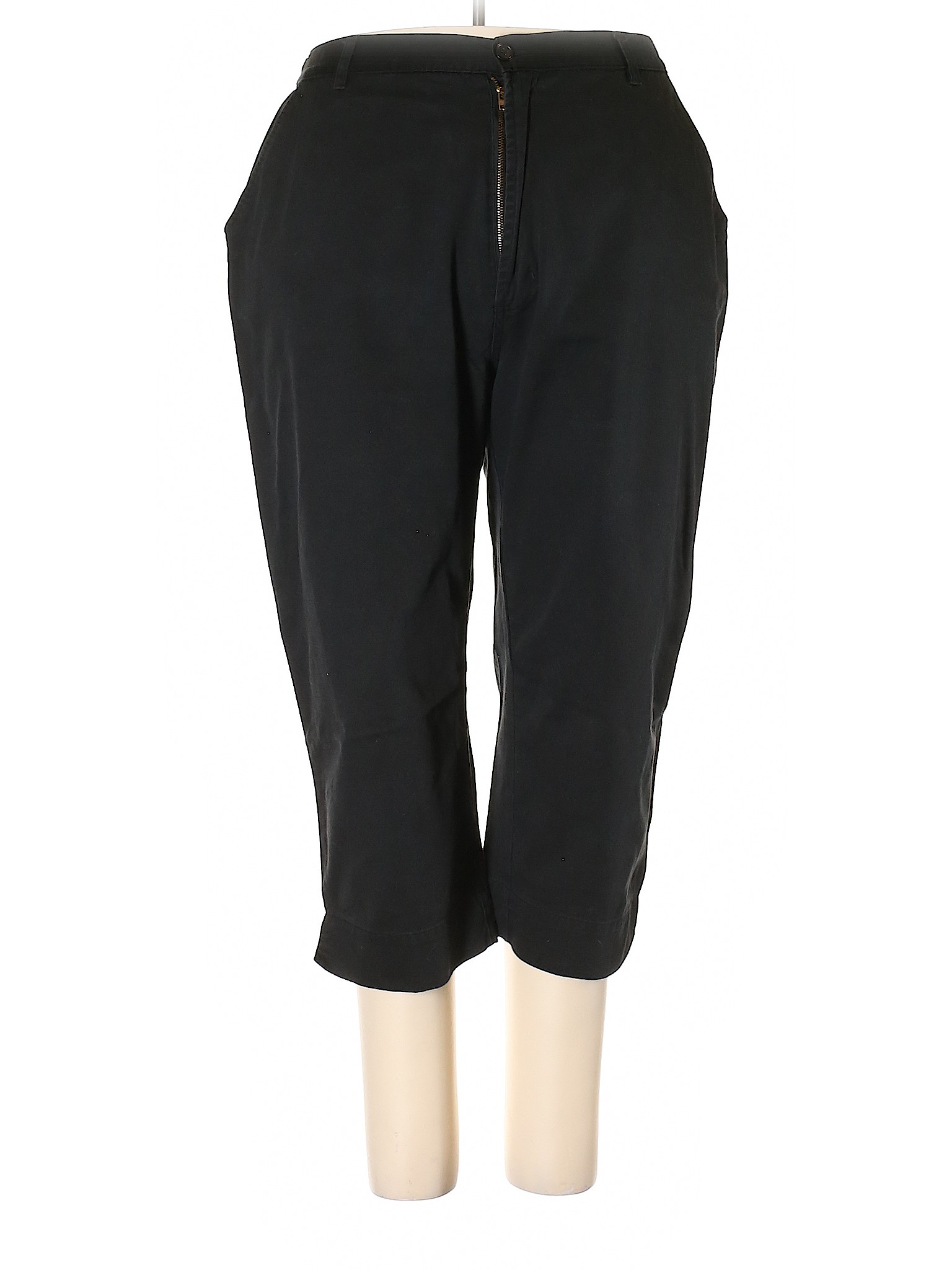 St. John's Bay Women Black Khakis 20 Plus | eBay