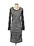 Nicole Miller Artelier Gray Cocktail Dress Size M - photo 1