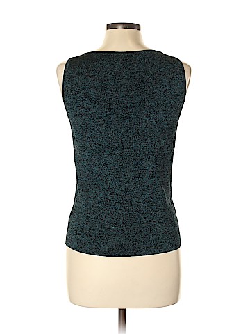 Dana Buchman Sleeveless Silk Top (view 2)