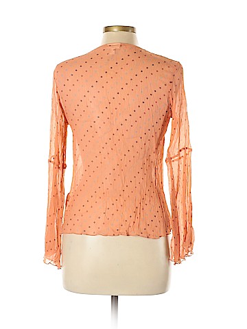 J.jill Long Sleeve Silk Top (view 2)
