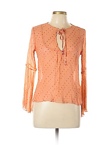 J.jill Long Sleeve Silk Top (view 1)