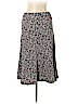 Kate Spade New York 100% Cotton Animal Print Gray Casual Skirt Size L - photo 2