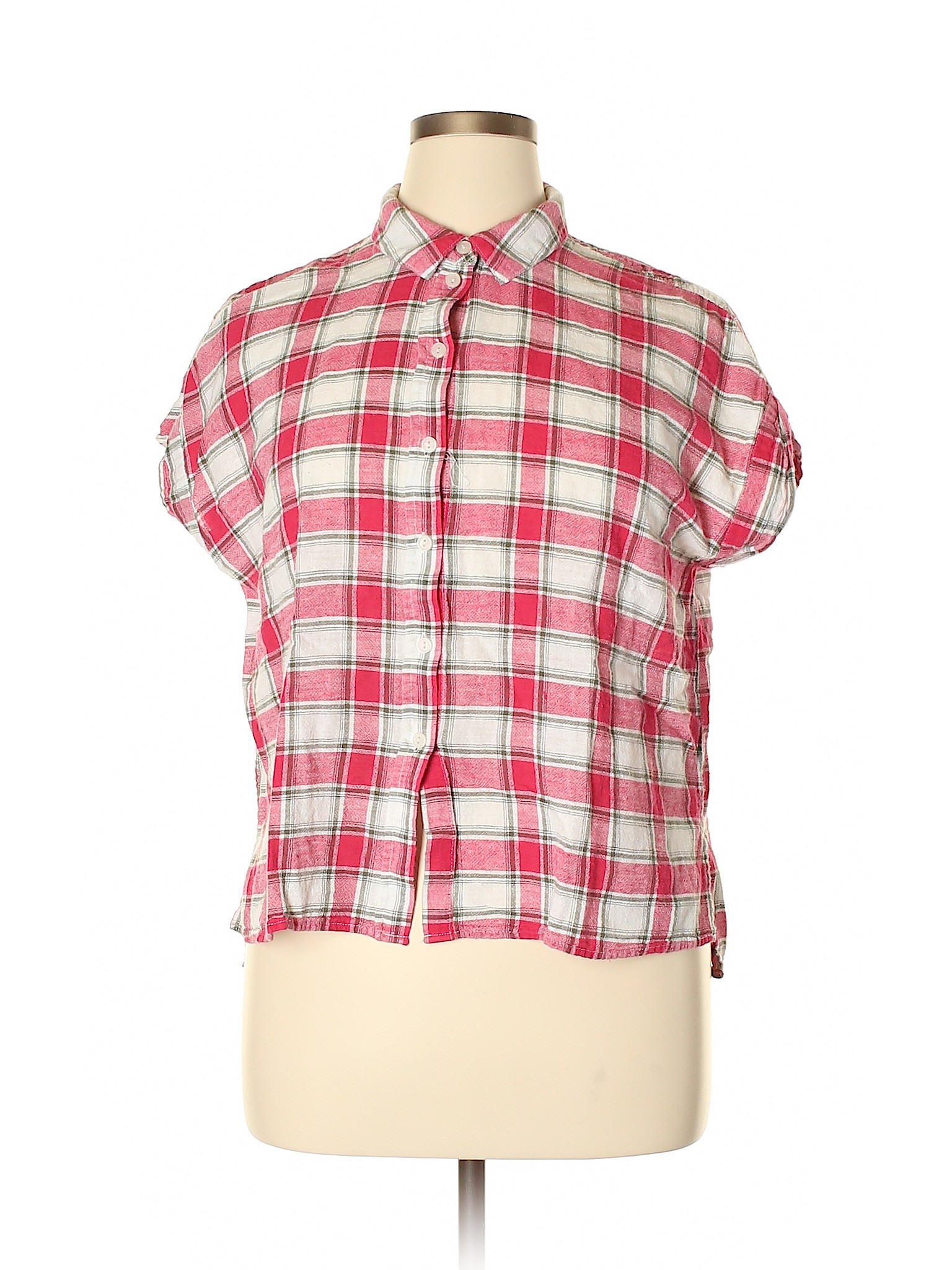 short sleeve red button up shirt women short sleeve red button up shirt women