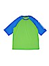 Columbia Color Block Green Rash Guard Size 18 - 20 - photo 1