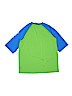 Columbia Color Block Green Rash Guard Size 18 - 20 - photo 2