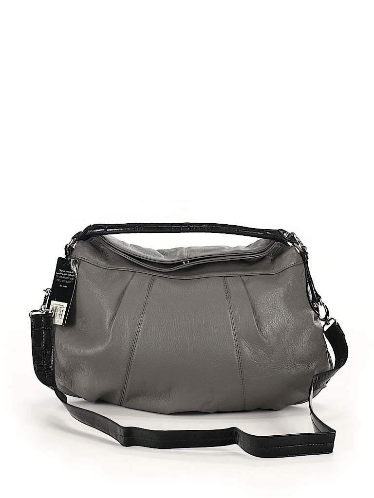 Daisy Fuentes Solid Gray Satchel One Size - 50% off | thredUP