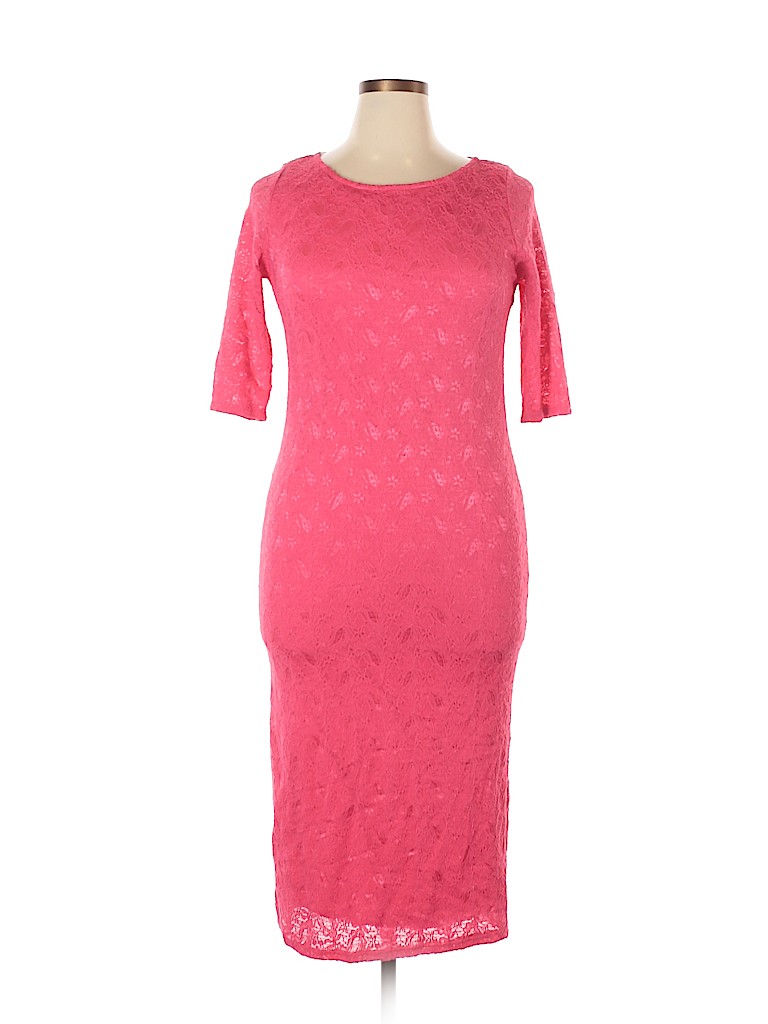 Pink Blush Pink Casual Dress Size XL - photo 1