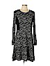 BCBGMAXAZRIA Black Casual Dress Size L - photo 1