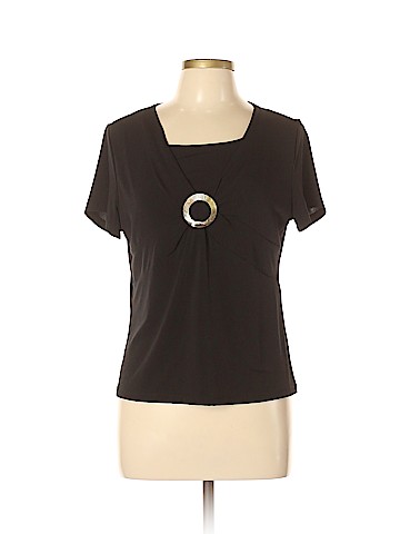 JM Collection Short Sleeve Top (view 1)