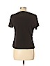 JM Collection Black Short Sleeve Top Size L (petite) - photo 2