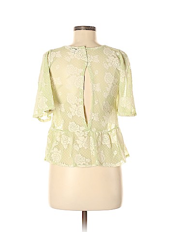 Topshop Short Sleeve Blouse (view 2)