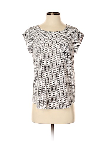 Joie Short Sleeve Silk Top (view 1)