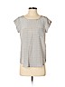 Joie 100% Silk Gray Short Sleeve Silk Top Size XS - photo 1