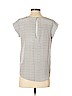 Joie 100% Silk Gray Short Sleeve Silk Top Size XS - photo 2