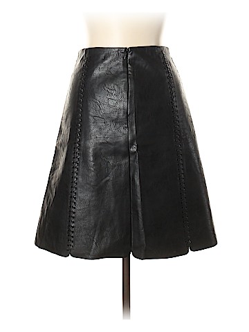 Olivia & Grace Faux Leather Skirt (view 2)