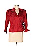 Kate Hill Red Long Sleeve Blouse Size 8 (petite) - photo 1