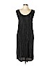 H&M 100% Polyester Black Casual Dress Size L - photo 1