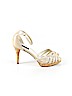 White House Black Market Ivory Heels Size 7 1/2 - photo 1
