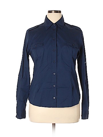Victoria's Secret Long Sleeve Button-Down Shirt (view 1)