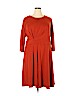 ELOQUII Orange Casual Dress Size 20 - photo 1