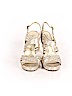 Adrianna Papell Gold Heels Size 9 1/2 - photo 2