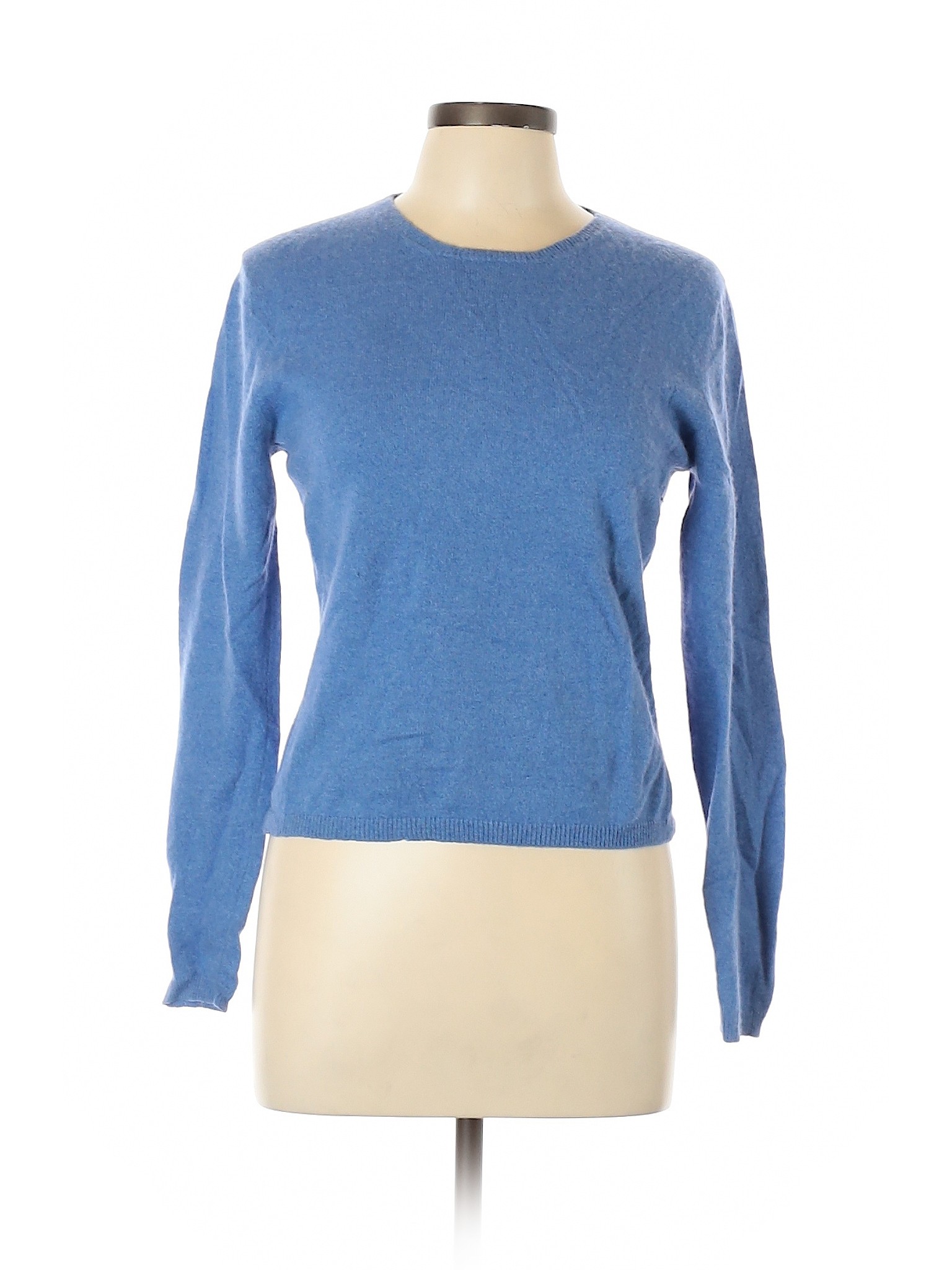 J. McLaughlin Blue Cashmere Pullover Sweater Size L (Youth) - 94% off ...