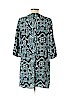 Everly 100% Polyester Blue Casual Dress Size L - photo 2