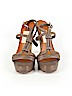 Lanvin 100% Leather Brown Heels Size EU 39 - photo 2