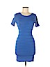 Torn by Ronny Kobo Blue Casual Dress Size M - photo 1