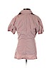 New York & Company Pink Short Sleeve Blouse Size 4 - photo 2