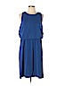 PREMISE Blue Casual Dress Size XL - photo 1