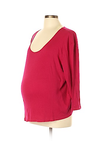 Liz Lange Maternity 3/4 Sleeve T-Shirt (view 1)
