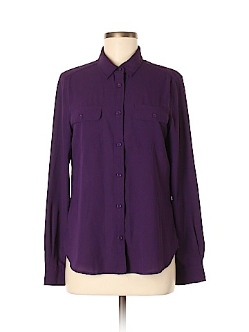 American Eagle Outfitters Long Sleeve Blouse (view 1)