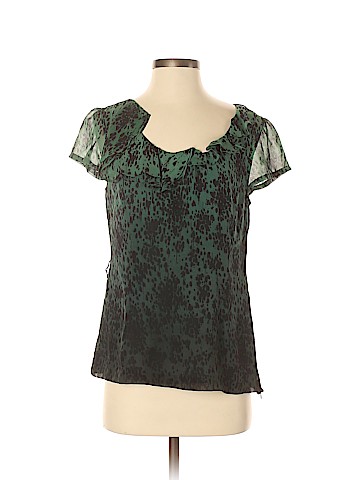 Classiques Entier Short Sleeve Silk Top (view 1)