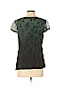 Classiques Entier 100% Silk Green Short Sleeve Silk Top Size S - photo 2