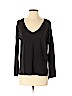 Splendid Black Long Sleeve T-Shirt Size S - photo 1