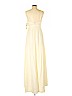 Priscilla of Boston 100% Silk Ivory Cocktail Dress Size 8 - photo 2