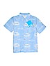 Columbia 100% Cotton Print Blue Short Sleeve Button-Down Shirt Size S (youth) - photo 1