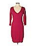 Diane von Furstenberg 100% Wool Pink Casual Dress Size M - photo 1