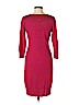 Diane von Furstenberg 100% Wool Pink Casual Dress Size M - photo 2