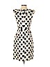 Kate Spade New York 100% Silk Print Ivory Casual Dress Size 2 - photo 2