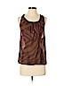 Marc by Marc Jacobs Brown Sleeveless Blouse Size S - photo 1
