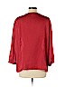 Covington 100% Polyester Red 3/4 Sleeve Blouse Size XL - photo 2