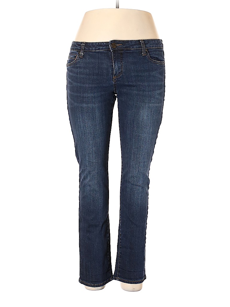 Kut from the Kloth Dark Blue Jeans Size 12 - 72% off | thredUP
