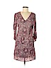H&M 100% Viscose Pink Casual Dress Size 6 - photo 1