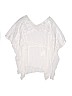 Entro 100% Rayon Ivory Swimsuit Cover Up Size L - photo 1