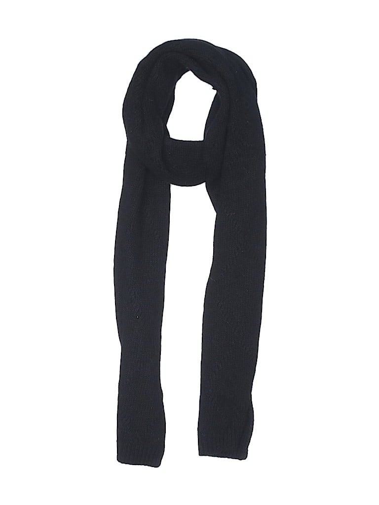 Pre-owned Assorted Brands Scarf In Black