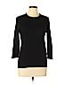 Kate Spade New York Solid Black Pullover Sweater Size L - photo 1