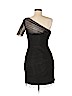BCBGMAXAZRIA 100% Polyester Black Cocktail Dress Size 6 - photo 2
